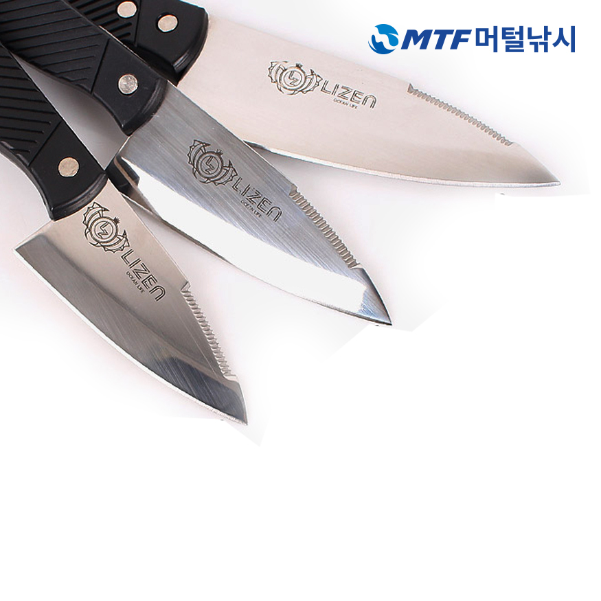 국산 천휘도 낚시 스텐 회칼 HL-86A 케이스 포함 - 상품 이미지