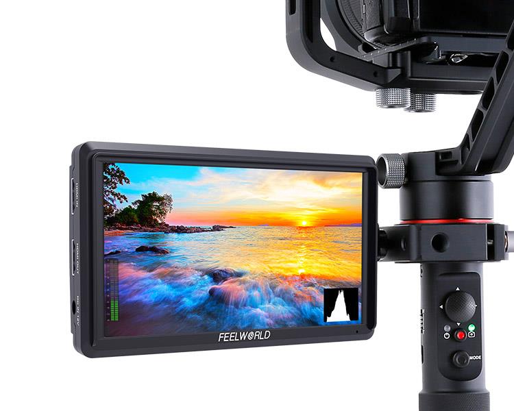 필월드 FW568 V3 FW568S 6인치 카메라 프리뷰 모니터 3G SDI - 상세 이미지 2