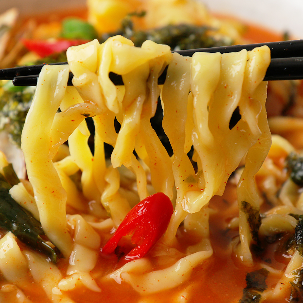 팔공산얼큰이 얼큰 칼국수 수제비 2인분 장칼국수 - 상세 이미지 3