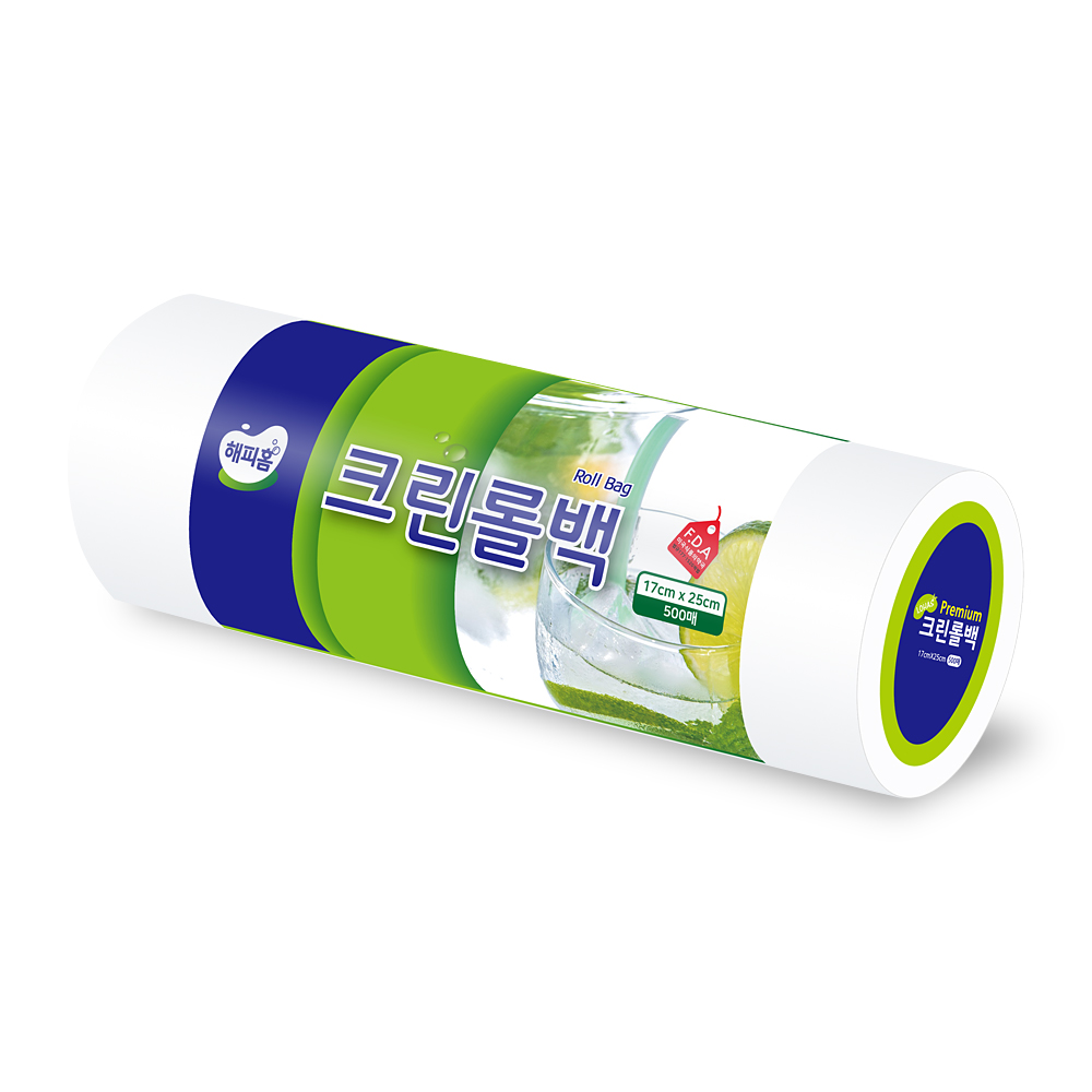 해피홈 크린롤백 일회용 위생비닐 롤백 500매 미니 중 대 특대 - 상세 이미지 5