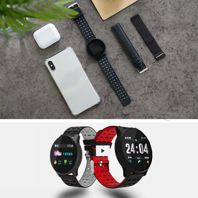 스트로만 스마트워치 스마트밴드 스트랩 3종 한글판 만보계 칼로리 이동거리