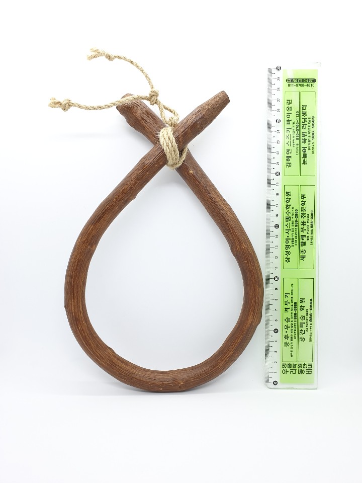 시골에서만든 소코뚜레 코뚜레 한국전통 소뚜레 소고삐 꼬뚜레 소코걸이 외국인선물 이미지 6