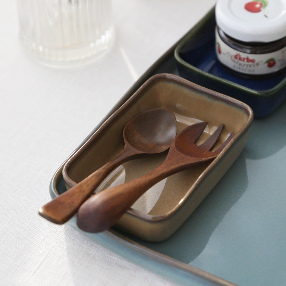 까사무띠 세나 깊은사각접시 10cm