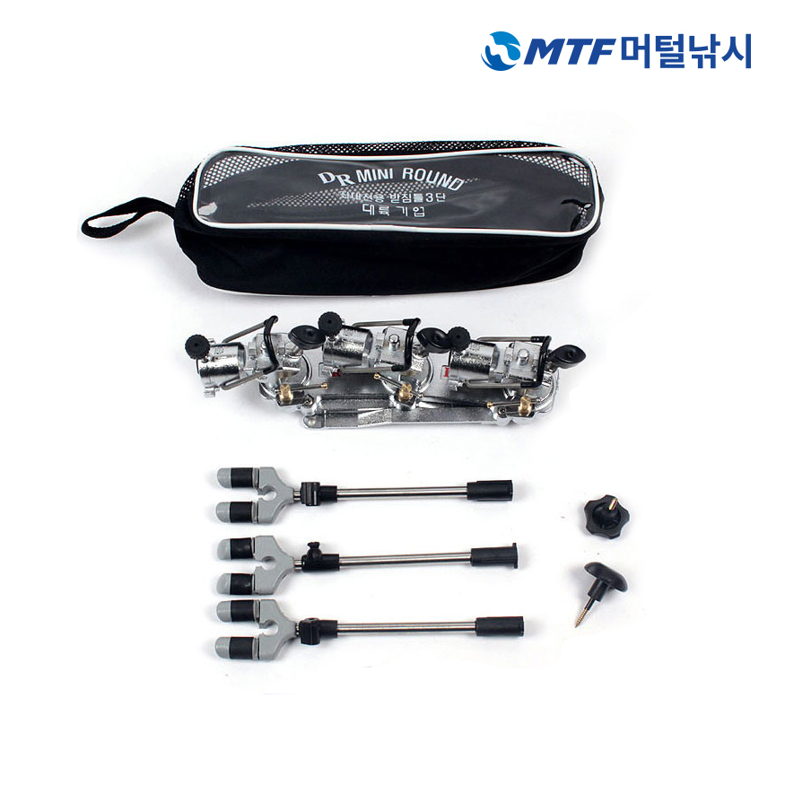신형 낚시 받침틀 대륙 미니 낚시대 받침대 3단 - 상세 이미지 4