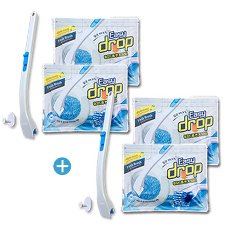 변기에 버리는 이지드롭(easy drop) 변기크리너세트 1+1구성