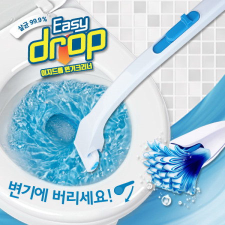 변기에 버리는 이지드롭(easy drop) 변기크리너세트 1+1구성 - 상세 이미지 2