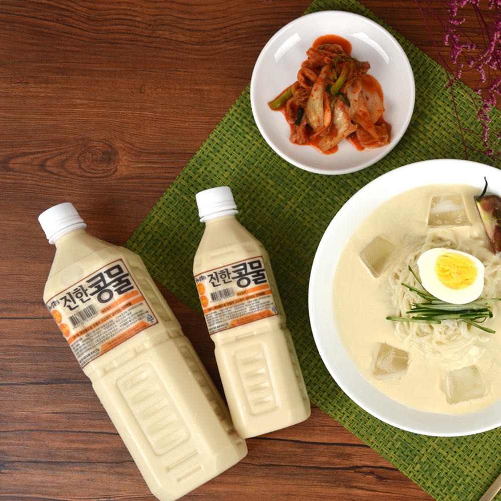 경상두부 서리태콩물 콩국 500ml x2병 (국산 100% 검정콩 콩물) - 상세 이미지 4