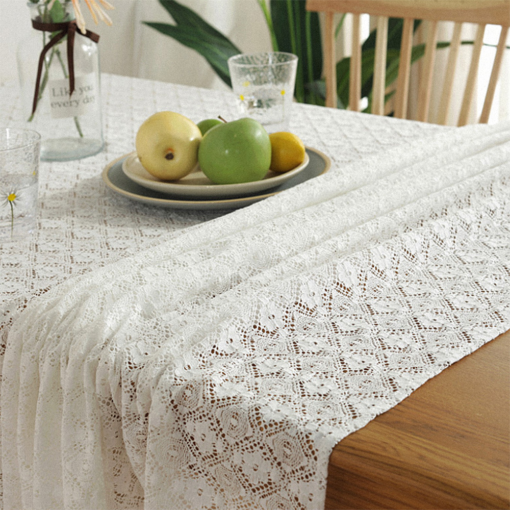 레이스 식탁보 테이블보 2인용 100x150