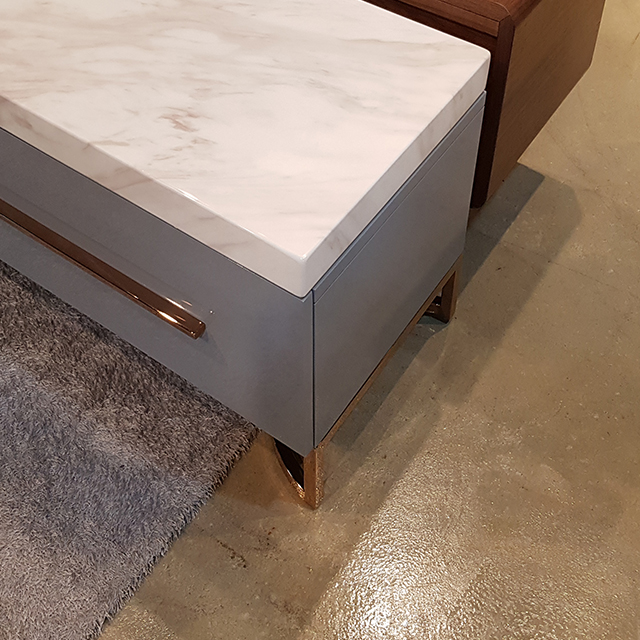 스코나 칼리온 대리석 2150 골드 스틸 거실장 티비장 TV다이