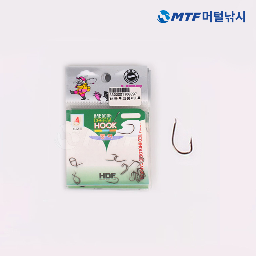 해동 드림훅 후크 흑바늘 붕어 민물 바늘 - 상세 이미지 5