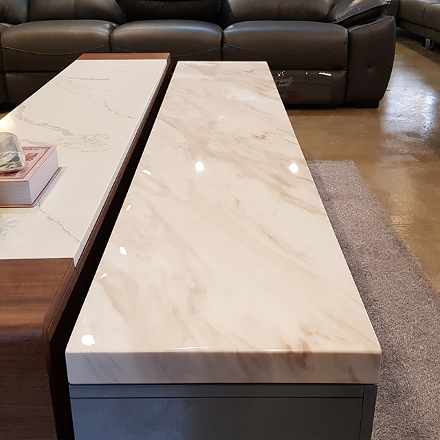 스코나 칼리온 대리석 2150 골드 스틸 거실장 티비장 TV다이