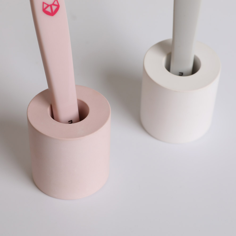 노르디코 규조토 칫솔꽂이 핑크 화이트 이미지 8