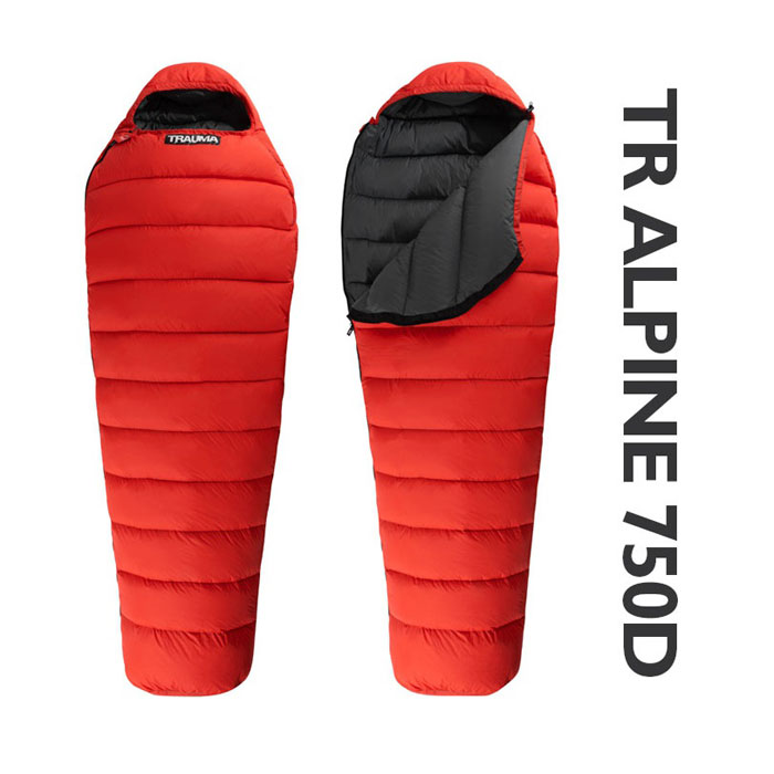 트라우마 알파인 750D V2 침낭 ALPINE 거위털 동계 침낭 - 상세 이미지 2