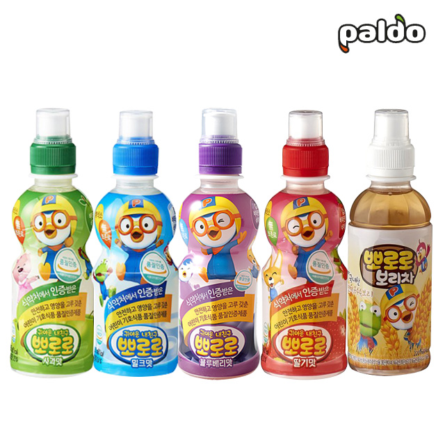 팔도 뽀로로 음료 보리차, 220ml, 24개 - 상세 이미지 2