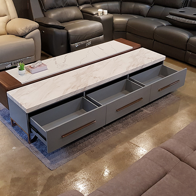 스코나 칼리온 대리석 2150 골드 스틸 거실장 티비장 TV다이