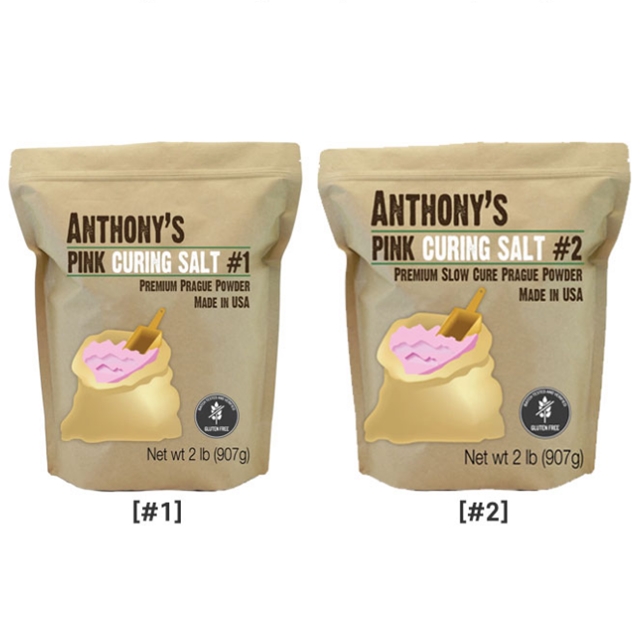 앤서니 즈 핑크 큐어 링 솔트 프라하 파우더 # 1, # 2 907g / Anthonys Pink Curing Salt # 1, # 2 907g