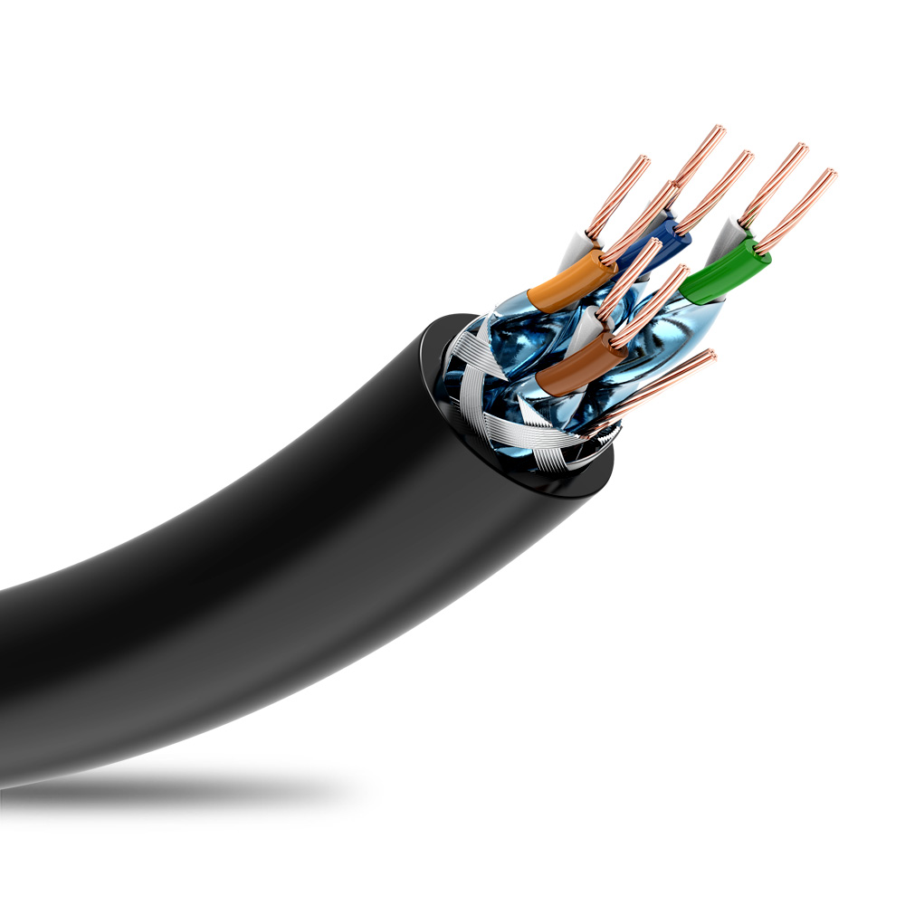 벤션 40Gbps CAT8 인터넷 랜선 랜케이블 IKA 3m, 1개 - 상세 이미지 5