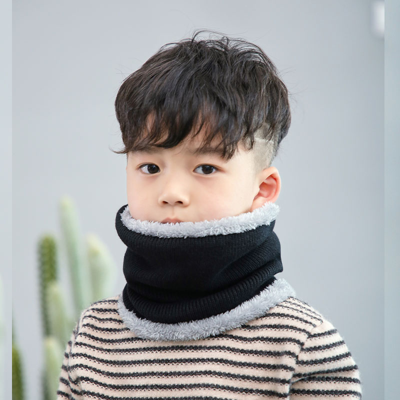 키즈트리 겨울 유아동 방한 DM-112 스타 방한 모자 넥워머 세트 이미지 6