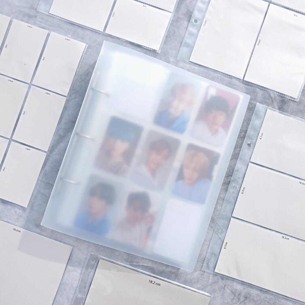 굿슈머 B5 포카바인더 포토카드 낱말카드 바인더 9포켓