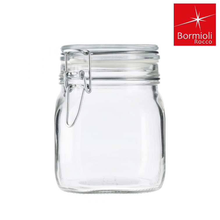보르미올리 피도 유리용기 밀폐유리병 발효용기 쨈병 과일청병 750ml