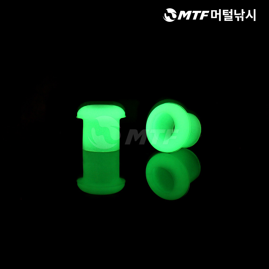 국산 대경 브레이크헤드 튜닝고무 축광 O링 2개입 받침대 뒷꽂이 - 상세 이미지 3