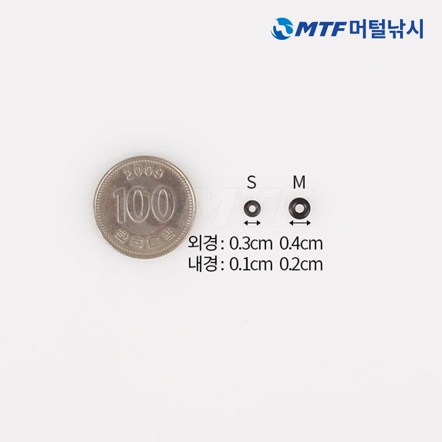 키우라 고무 오링 50개입 KW-109 고무링 찌고정링 - 상세 이미지 4