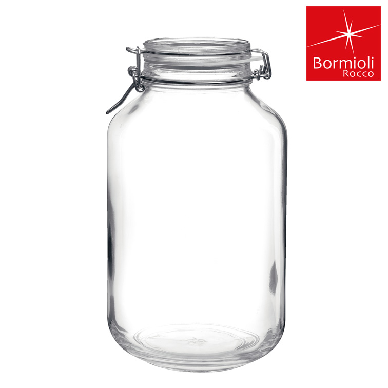 보르미올리 피도 유리용기 밀폐유리병 담금주 피클 발효용기 2L / 3L / 4L / 5L - 상세 이미지 4