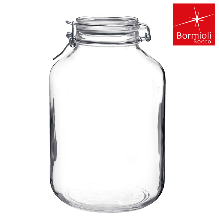 보르미올리 피도 유리용기 밀폐유리병 담금주 피클 발효용기 2L / 3L / 4L / 5L - 상세 이미지 5