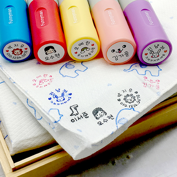 번짐없이 바로 마르는 속건 쿠폰 도장 스탬프  의류 낙관 불멸 웨딩 만년 골프 제작 이미지 3