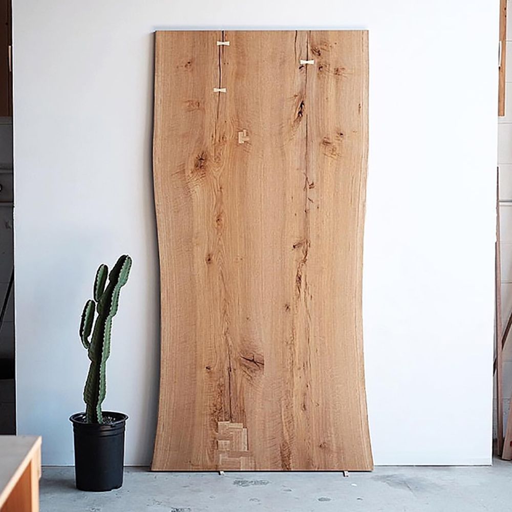 [뉴송우드슬랩] 스타벅스 테이블 V다리 원목식탁 W1000XD750XH750 카페테이블