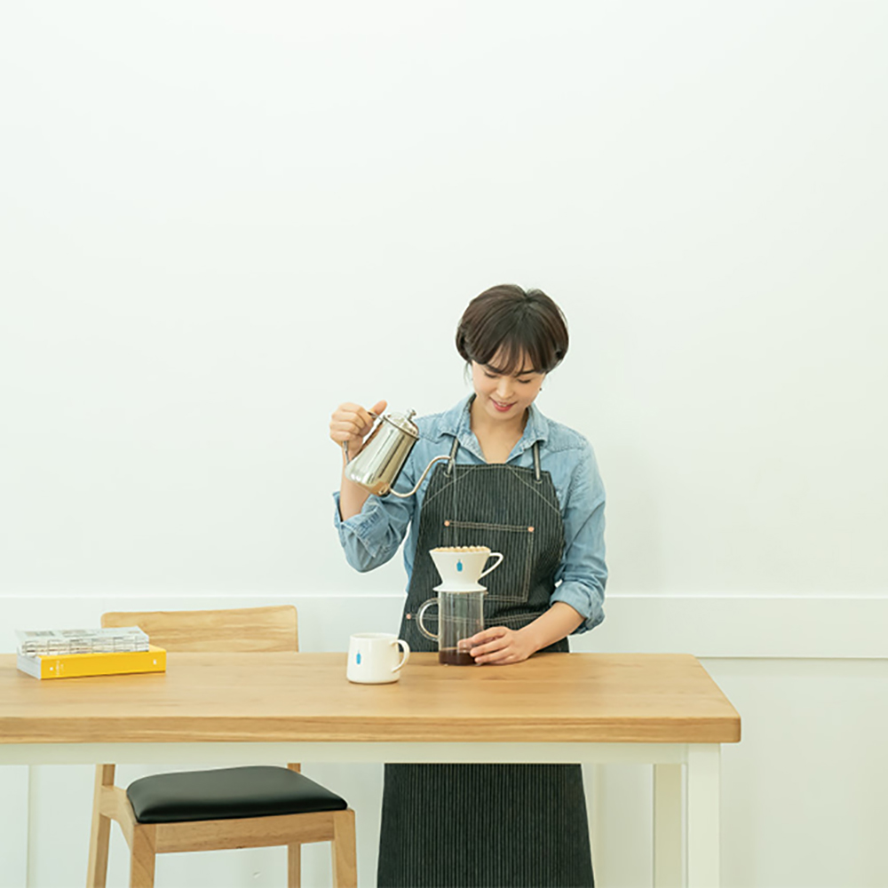 [오크 우드슬랩] 오피스테이블 / H다리 원목 맟춤제작 오피스책상(카페 테이블) - 상세 이미지 2