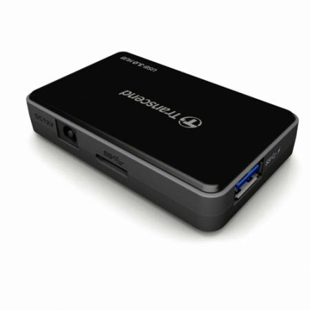 트랜센드 TS-HUB3K (4포트/USB 3.0) 유전원허브 [어댑터포함]