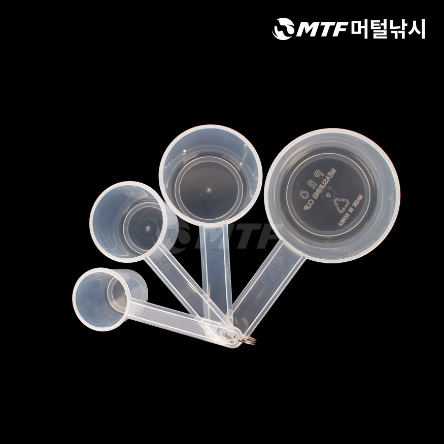 국산 프로 계량컵 반투명 4종세트 떡밥 계량 - 상세 이미지 2