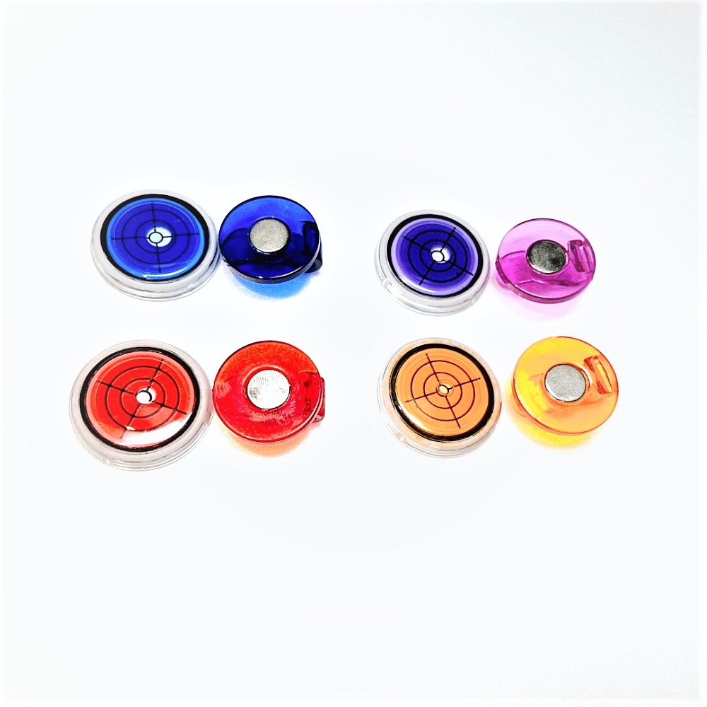 경사 수평 볼마커 마크 수평계 골프 볼마커 자석 클립 이미지 2