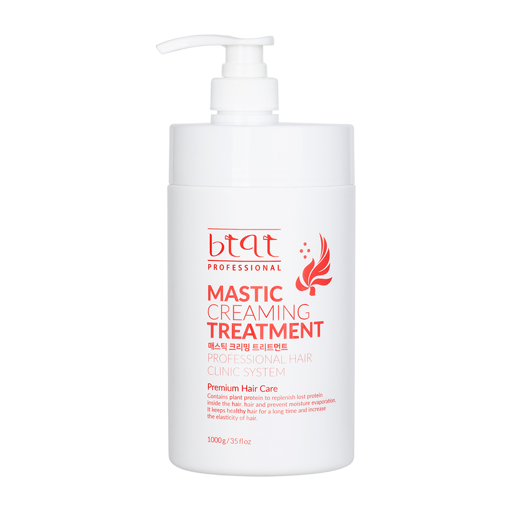 비티큐티 매스틱 지성 건성 민감성 극손상모 두피 모발 케어 트리트먼트 1000ml