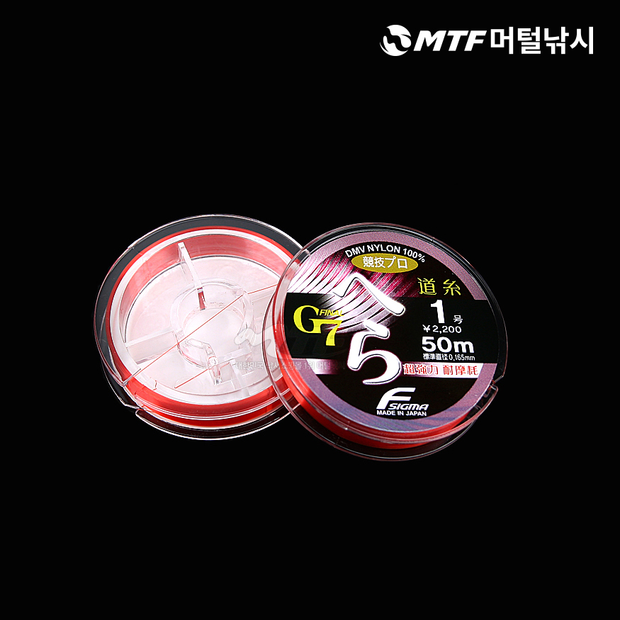 시그마 G7 헤라 민물 원줄 나일론 레드 - 상세 이미지 4