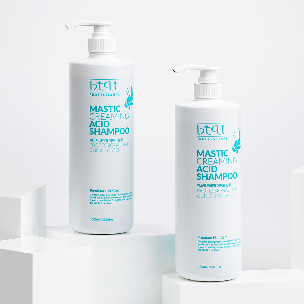 비티큐티 모발강화 두피케어 단백질 약산성 순한 지루성두피 매스틱 샴푸 1000ml - 상세 이미지 3