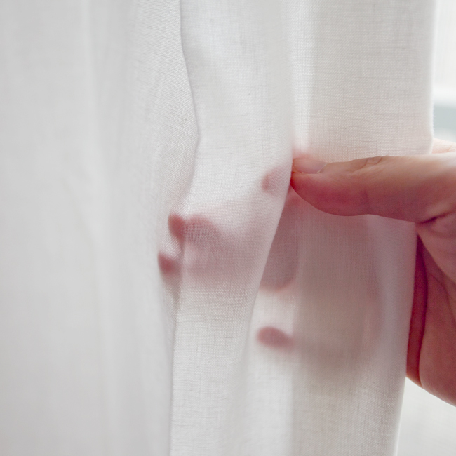 바이아미 소프트 광목 무지 순면 안방 커튼 아이방