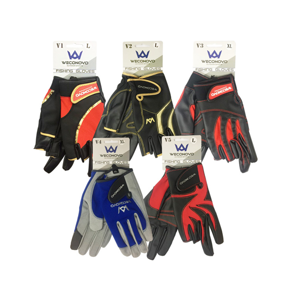 위코노보 고급 피싱글로브 V1 레드 L - 상품 이미지