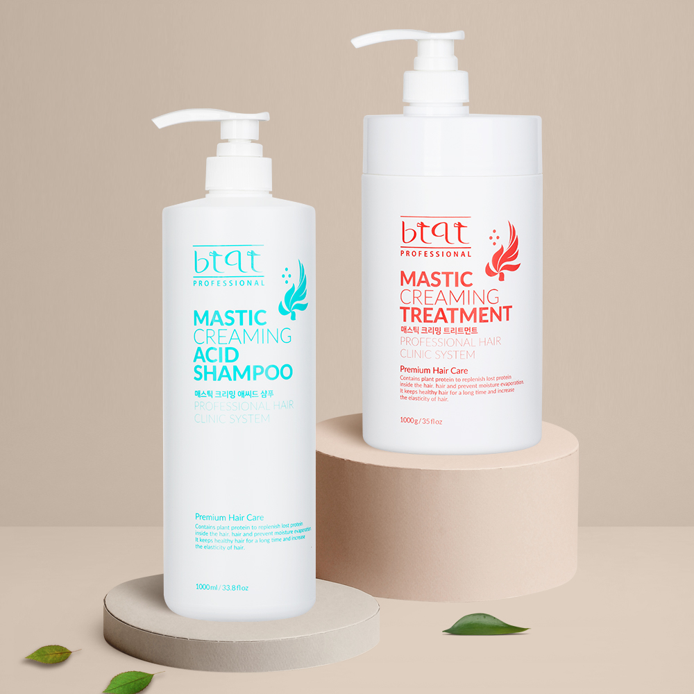 비티큐티 모발강화 두피케어 단백질 약산성 순한 지루성두피 매스틱 샴푸 1000ml 이미지 6