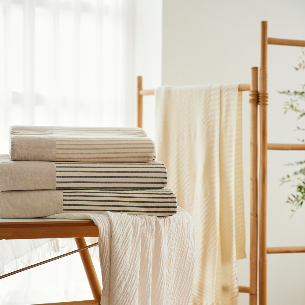 프로젝트쉼, 천연 라텍스 경추 기능성 수면 숙면 베개 스몰 커버세트