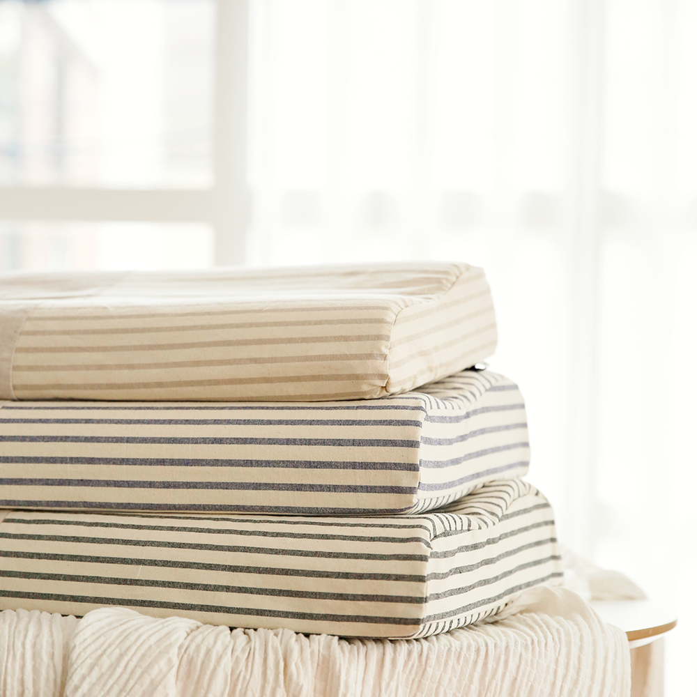 프로젝트쉼, 천연 라텍스 경추 기능성 수면 숙면 베개 스몰 커버세트