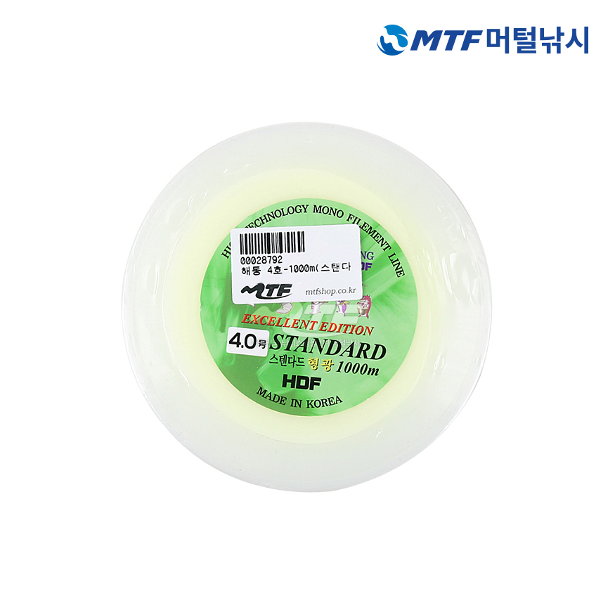 해동 스탠다드 1000m 형광릴줄 6호 바다원줄/낚시줄 - 상세 이미지 2