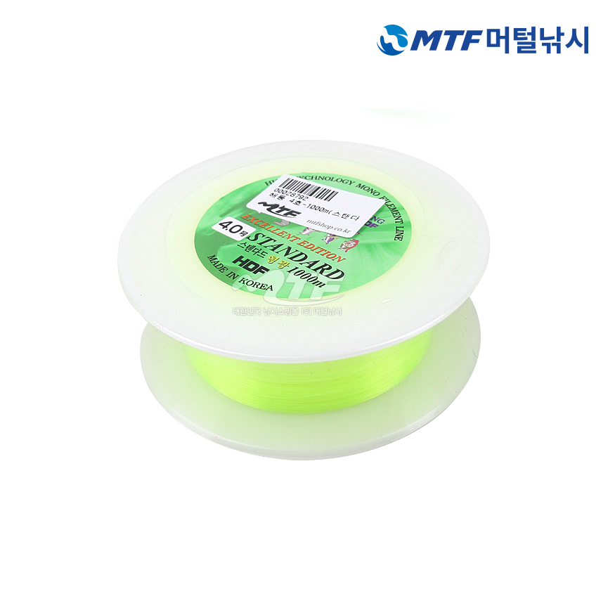 해동 스탠다드 1000m 형광릴줄 3호 바다원줄/낚시줄 - 상품 이미지
