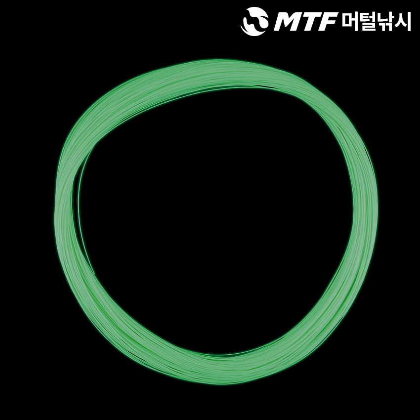 키우라 야광 케이무라UV 자작용 갈치 목줄 경심줄 40호, 흰색 - 상세 이미지 3