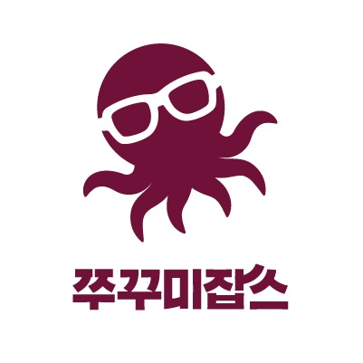 쭈꾸미잡스 스토어 로고