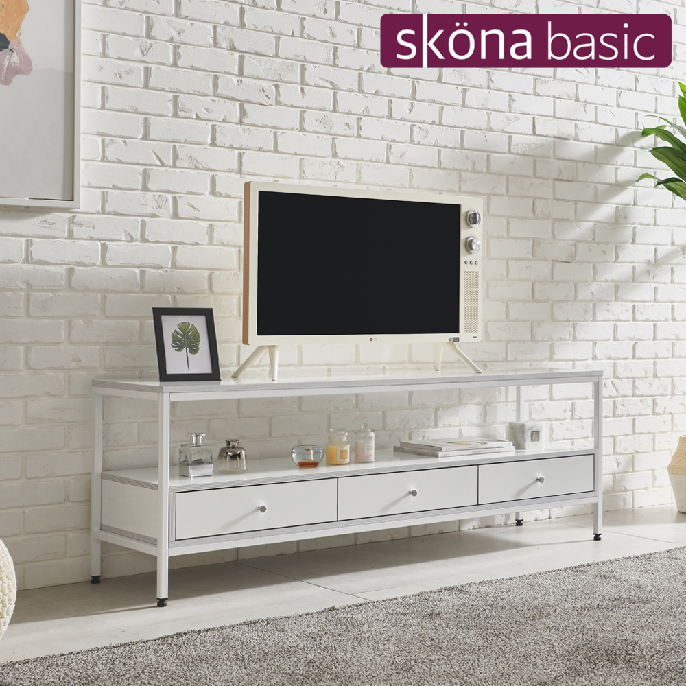 스코나 비지트 스틸 1500 거실장 티비장 TV다이