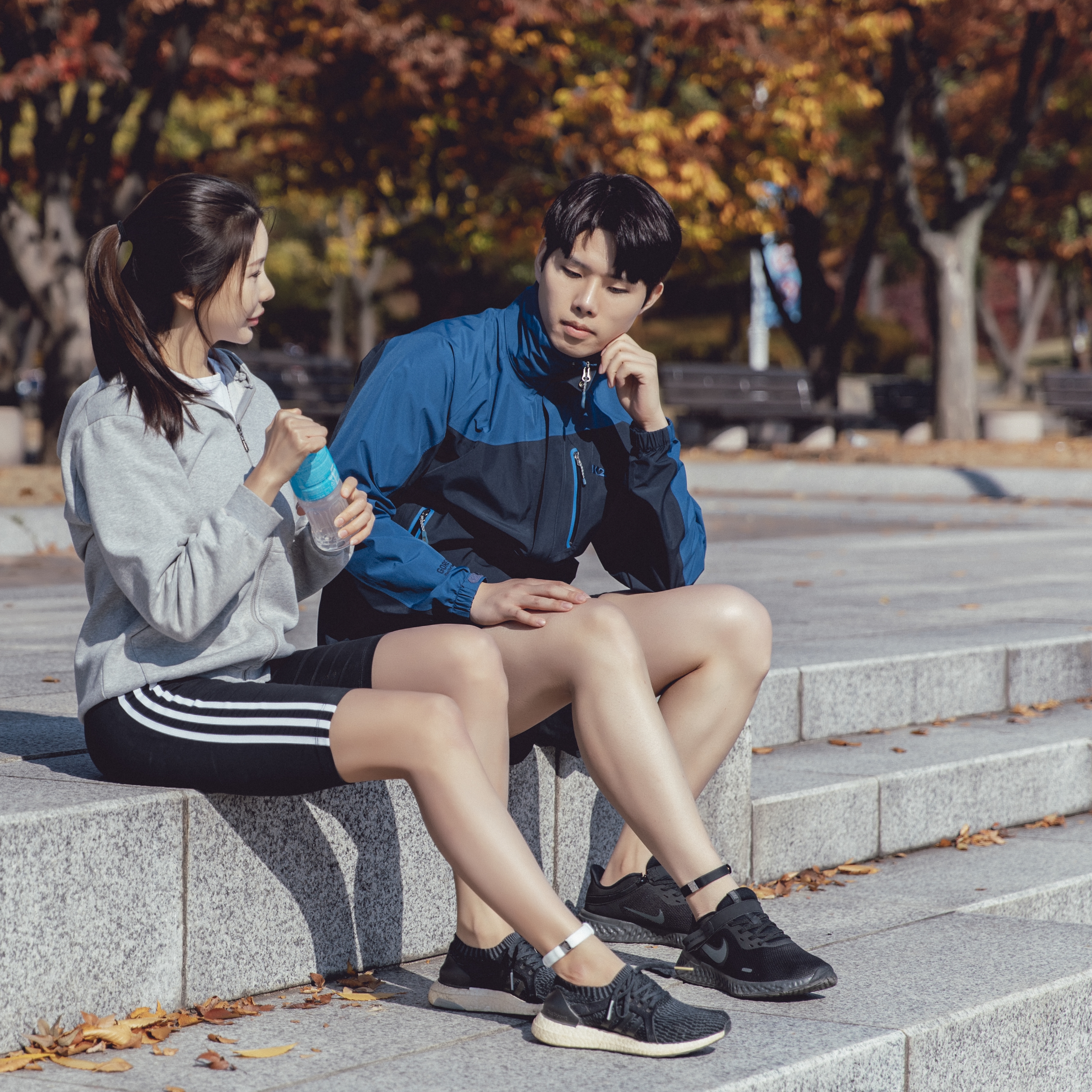 아나파 미세전류 스포츠 건강 발찌 (실리콘/ 블랙,화이트) - 상세 이미지 2