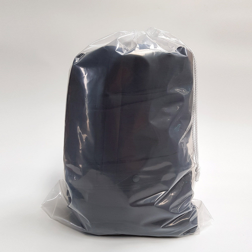 끈다리 50x60cm 1장 대형비닐봉투 투명 큰 끈조임 봉지 5호 - 상세 이미지 3
