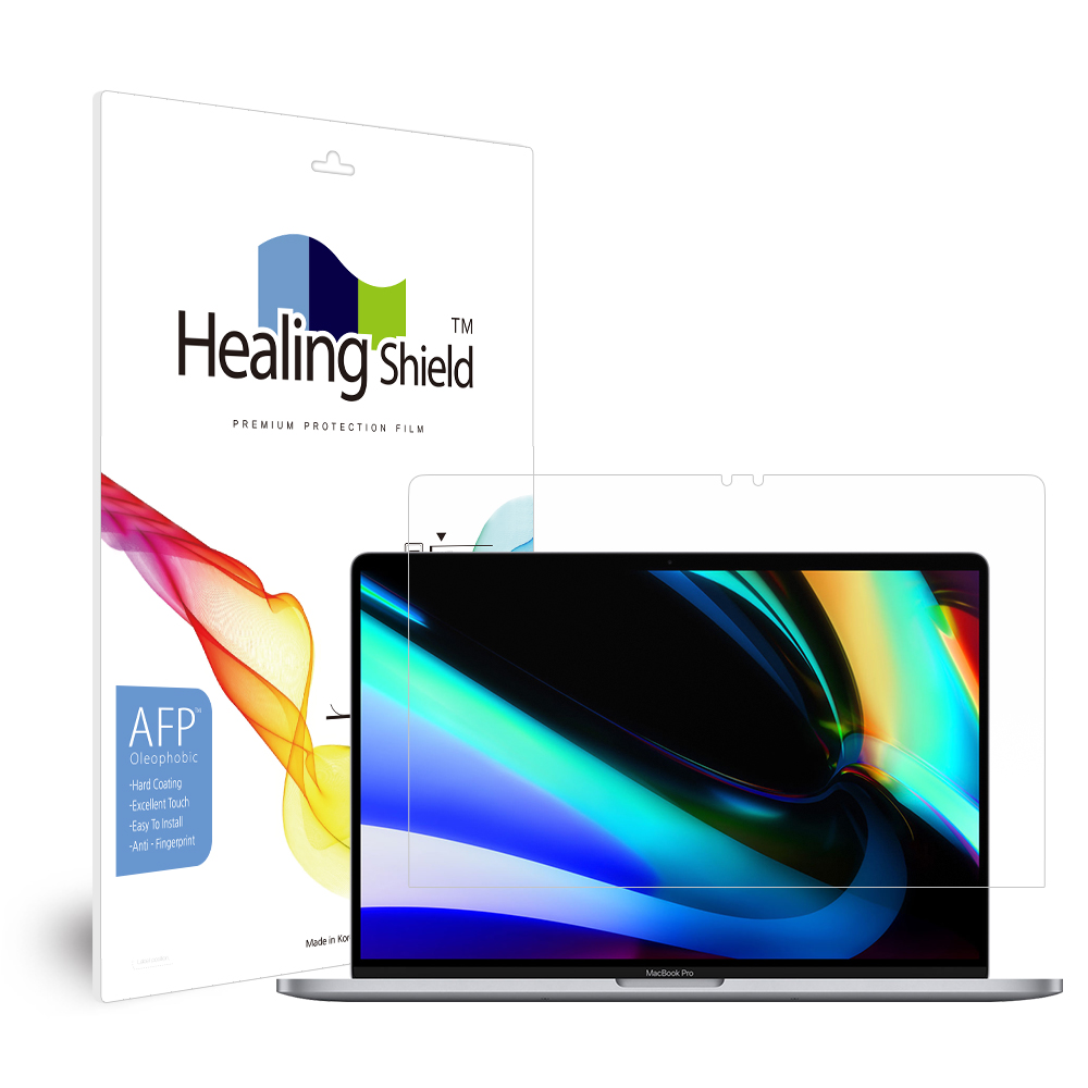 맥북 프로 2019 16 올레포빅 고광택 액정보호필름 1매 - 상품 이미지